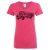 Women’s Glitter V-Neck T-Shirt Thumbnail