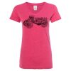 Women’s Glitter V-Neck T-Shirt Thumbnail