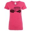 Women’s Glitter V-Neck T-Shirt Thumbnail
