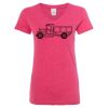 Women’s Glitter V-Neck T-Shirt Thumbnail