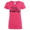 Women’s Glitter V-Neck T-Shirt Thumbnail