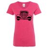 Women’s Glitter V-Neck T-Shirt Thumbnail