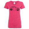 Women’s Glitter V-Neck T-Shirt Thumbnail