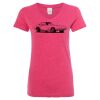 Women’s Glitter V-Neck T-Shirt Thumbnail