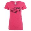 Women’s Glitter V-Neck T-Shirt Thumbnail