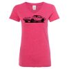 Women’s Glitter V-Neck T-Shirt Thumbnail