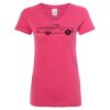 Women’s Glitter V-Neck T-Shirt Thumbnail