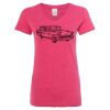 Women’s Glitter V-Neck T-Shirt Thumbnail