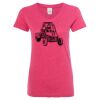 Women’s Glitter V-Neck T-Shirt Thumbnail