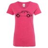Women’s Glitter V-Neck T-Shirt Thumbnail