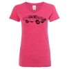 Women’s Glitter V-Neck T-Shirt Thumbnail