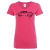 Women’s Glitter V-Neck T-Shirt Thumbnail