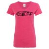 Women’s Glitter V-Neck T-Shirt Thumbnail