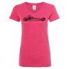 Women’s Glitter V-Neck T-Shirt Thumbnail