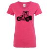 Women’s Glitter V-Neck T-Shirt Thumbnail