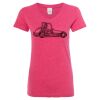 Women’s Glitter V-Neck T-Shirt Thumbnail