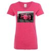 Women’s Glitter V-Neck T-Shirt Thumbnail