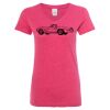 Women’s Glitter V-Neck T-Shirt Thumbnail
