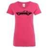 Women’s Glitter V-Neck T-Shirt Thumbnail