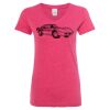 Women’s Glitter V-Neck T-Shirt Thumbnail