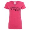 Women’s Glitter V-Neck T-Shirt Thumbnail