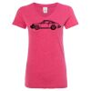 Women’s Glitter V-Neck T-Shirt Thumbnail