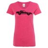Women’s Glitter V-Neck T-Shirt Thumbnail