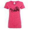 Women’s Glitter V-Neck T-Shirt Thumbnail