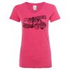 Women’s Glitter V-Neck T-Shirt Thumbnail