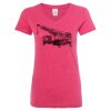 Women’s Glitter V-Neck T-Shirt Thumbnail
