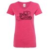 Women’s Glitter V-Neck T-Shirt Thumbnail