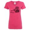 Women’s Glitter V-Neck T-Shirt Thumbnail