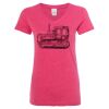 Women’s Glitter V-Neck T-Shirt Thumbnail