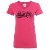 Women’s Glitter V-Neck T-Shirt Thumbnail