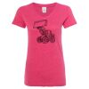 Women’s Glitter V-Neck T-Shirt Thumbnail