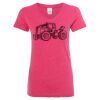 Women’s Glitter V-Neck T-Shirt Thumbnail