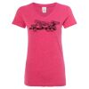 Women’s Glitter V-Neck T-Shirt Thumbnail