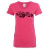 Women’s Glitter V-Neck T-Shirt Thumbnail