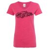Women’s Glitter V-Neck T-Shirt Thumbnail