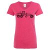 Women’s Glitter V-Neck T-Shirt Thumbnail