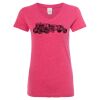 Women’s Glitter V-Neck T-Shirt Thumbnail