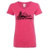 Women’s Glitter V-Neck T-Shirt Thumbnail