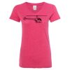 Women’s Glitter V-Neck T-Shirt Thumbnail