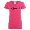 Women’s Glitter V-Neck T-Shirt Thumbnail