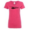 Women’s Glitter V-Neck T-Shirt Thumbnail