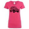 Women’s Glitter V-Neck T-Shirt Thumbnail