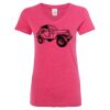 Women’s Glitter V-Neck T-Shirt Thumbnail
