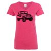 Women’s Glitter V-Neck T-Shirt Thumbnail