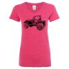 Women’s Glitter V-Neck T-Shirt Thumbnail