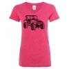 Women’s Glitter V-Neck T-Shirt Thumbnail